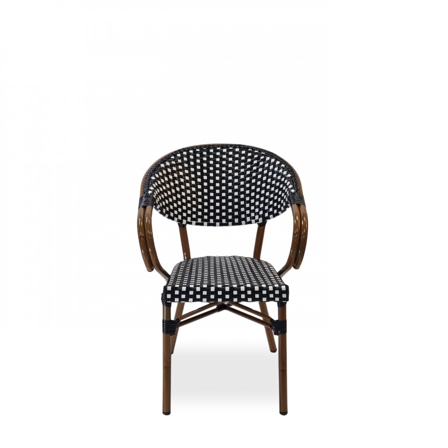 Luxe All Weather Bistro Armchair